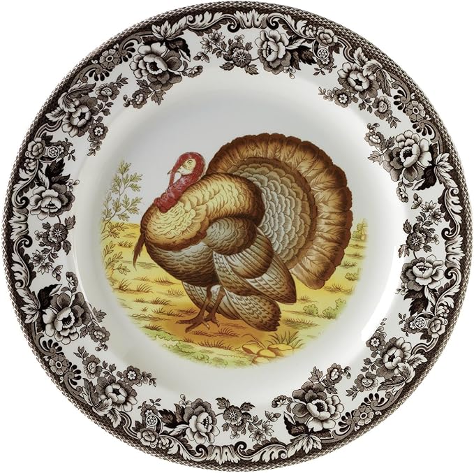 Spode Woodland Salad Plate - Turkey