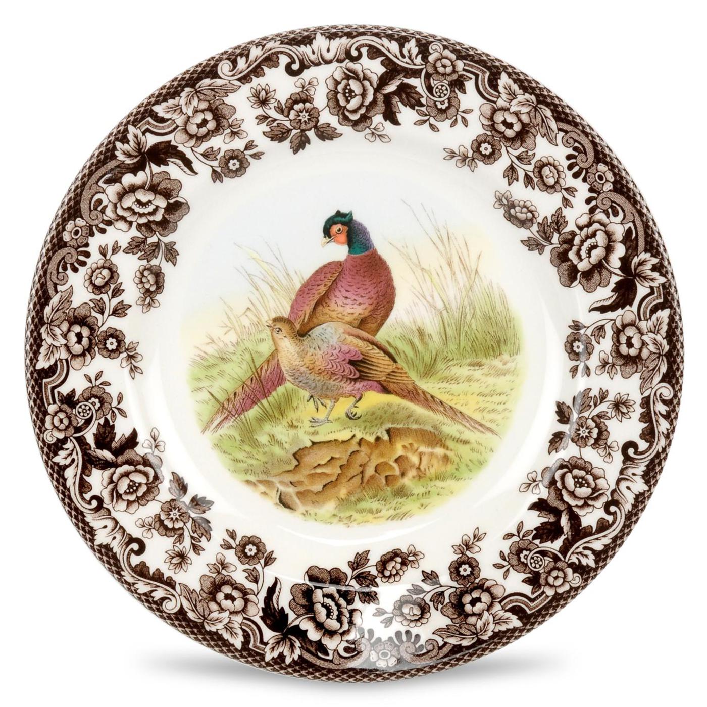 Spode Woodland Salad Plate - Pheasant