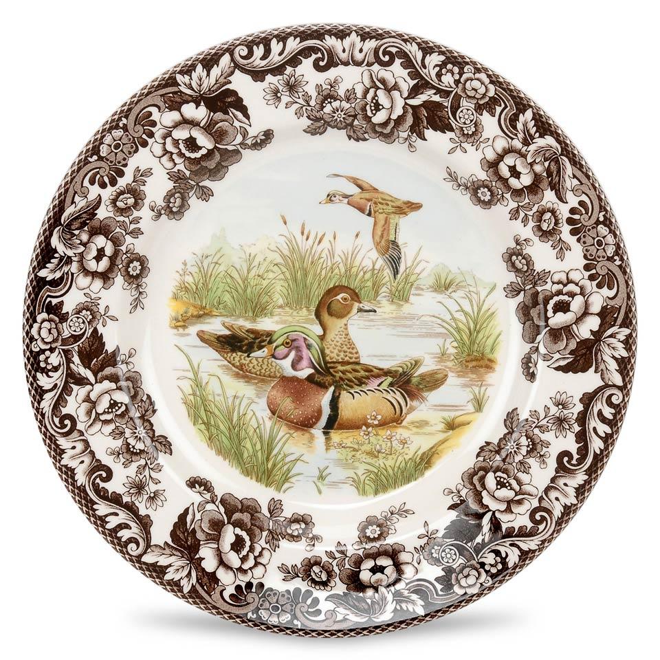 Spode Woodland Dinner Plate - Woodduck