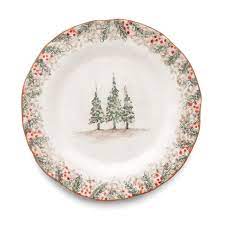 Arte Italica Natale Dinner Plate