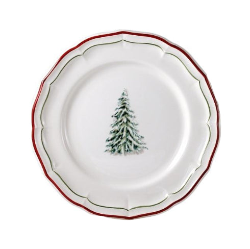 Gien Filet Noel - Dinner Plate