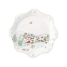 Juliska North Pole Salad Plate
