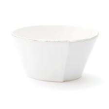 LASTRA WHITE STACKING CEREAL BOWL