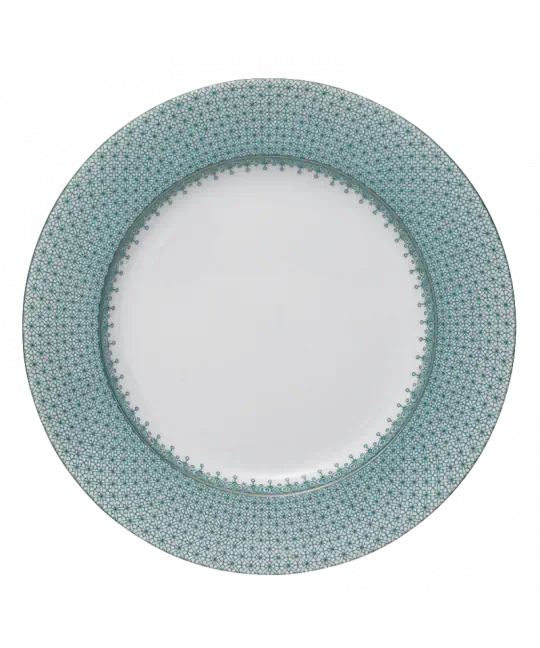 Mottahedeh Green Lace Dinner Plate