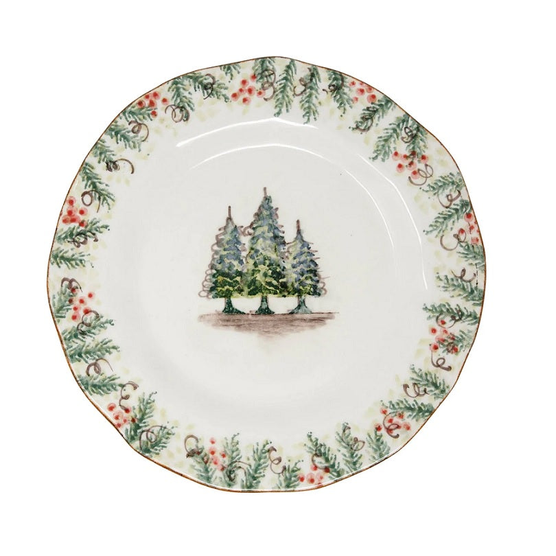 Arte Italica Natale Dinner Plate
