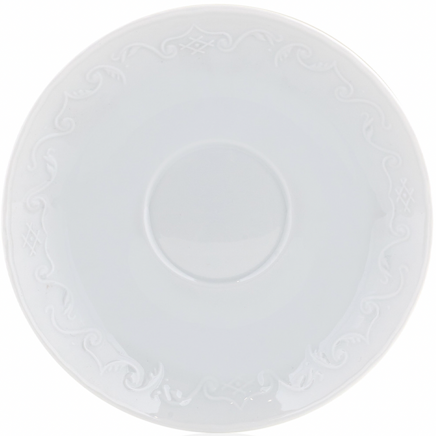 Anna Weatherley Simply Anna White Cup & Saucer