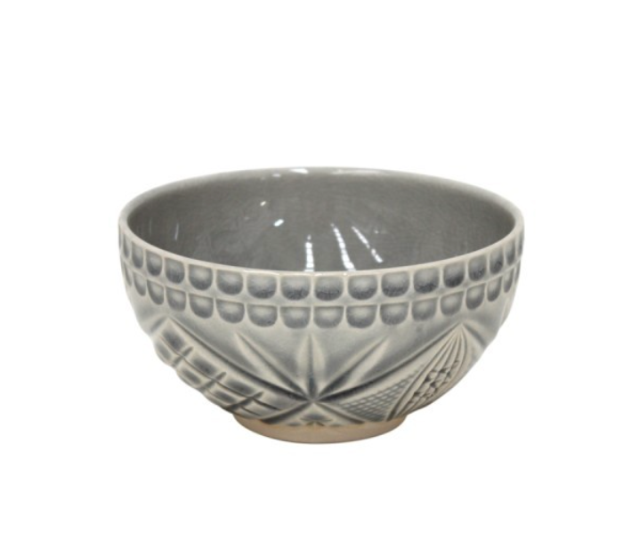 Costa Nova Cristal Gray Fruit Bowl