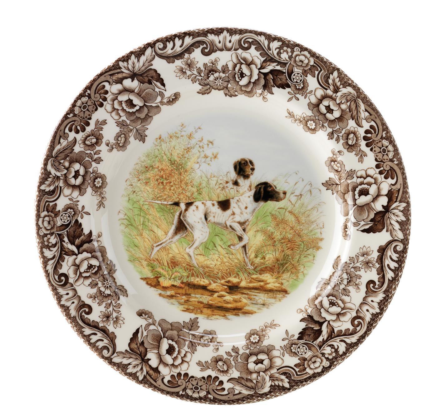 Spode Woodland Dinner Plates (Assorted Patterns)