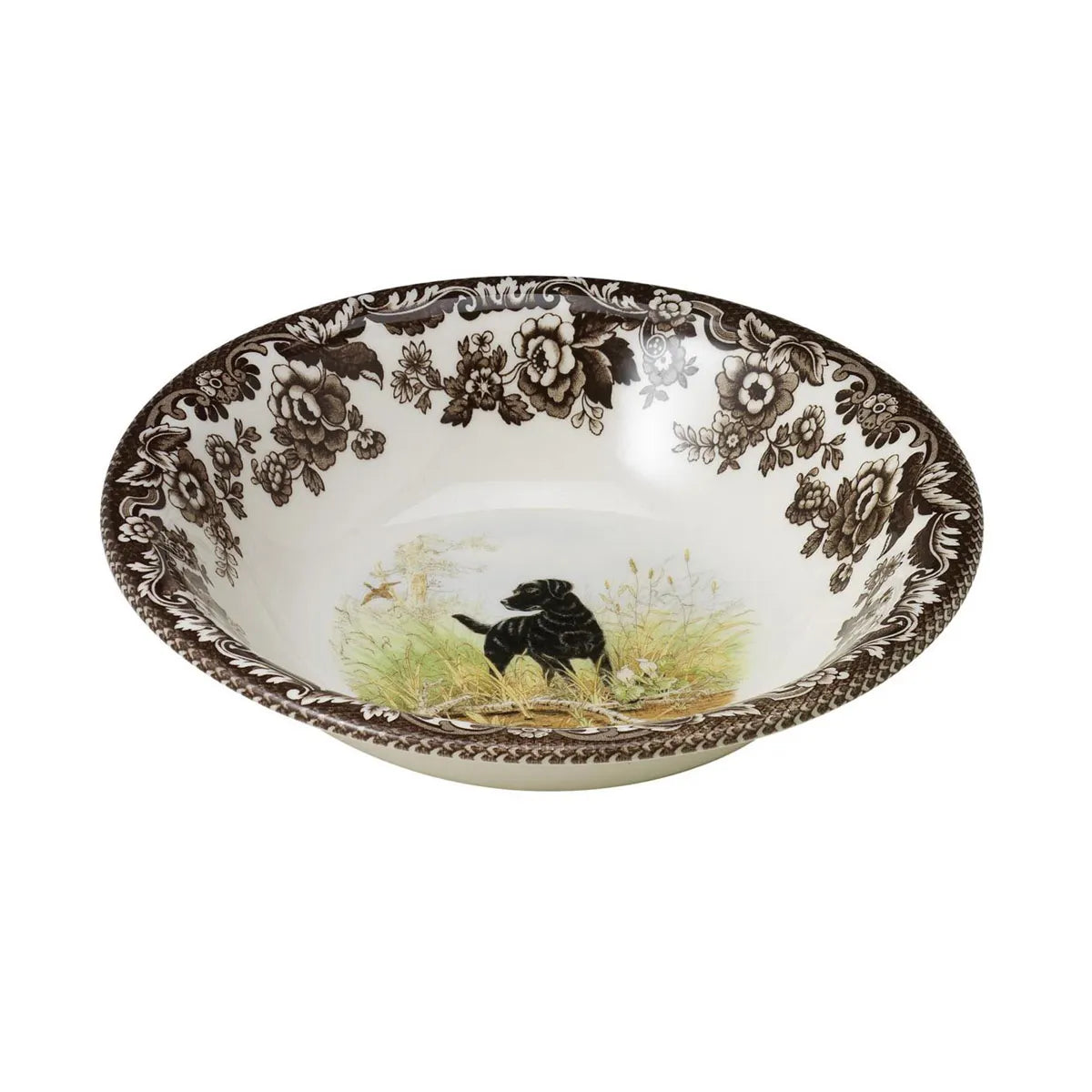 Spode Woodland Black Lab - Ascot Cereal Bowl