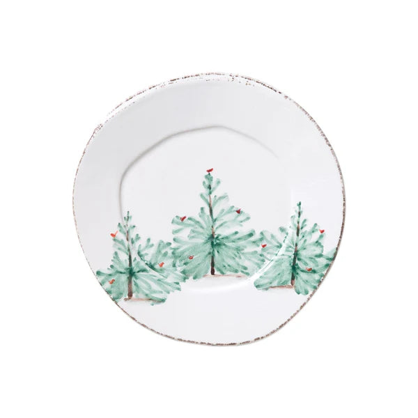 Vietri Lastra Holiday - Salad Plate