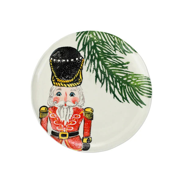 Vietri Nutcracker Assorted Colors - Salad Plate