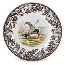 Spode Woodland Salad Plate 8 Inch (Mallard)