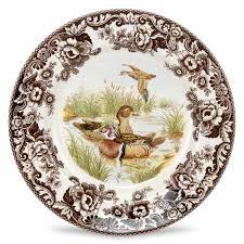 Spode Woodland Salad Plate 8 Inch (Wood Duck)