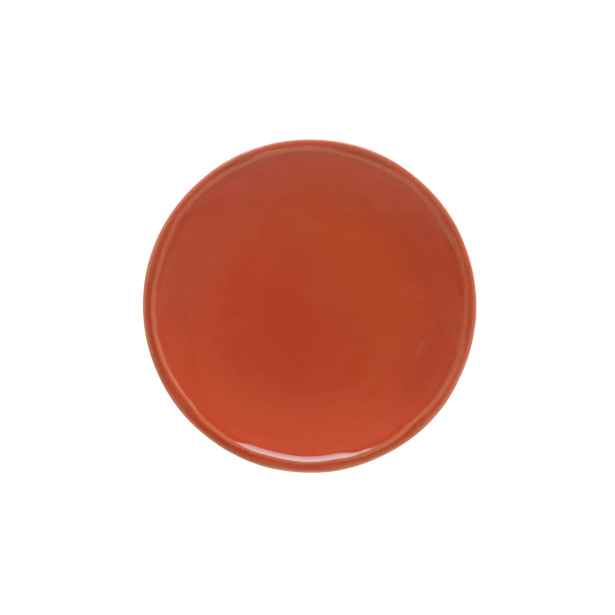 Casafina Fontana Paprika Glazed Stoneware Salad Plate