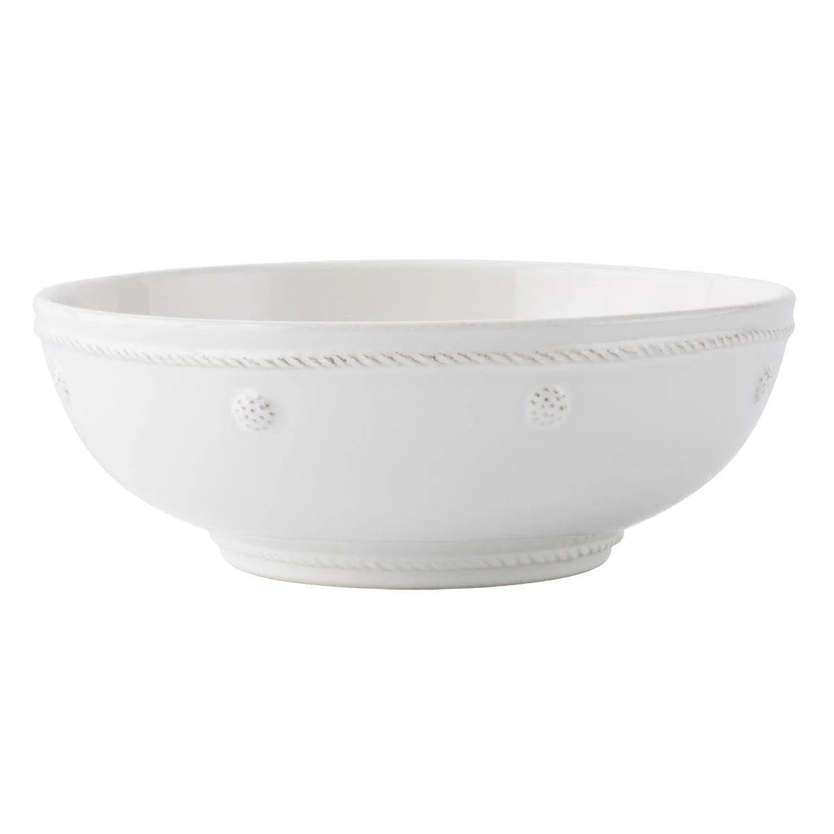 Berry and Thread Whitewash Ice Cream Bowl