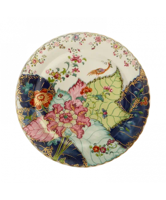 Tobacco Leaf Salad Plate