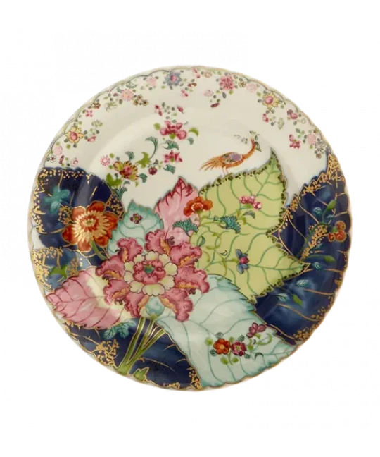 Mottahedeh Tobacco Leaf - Salad Plate