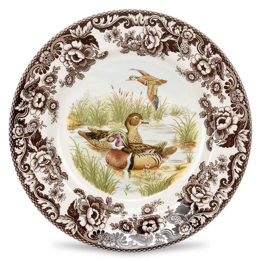 Spode Woodland Dinner Plate - Woodduck