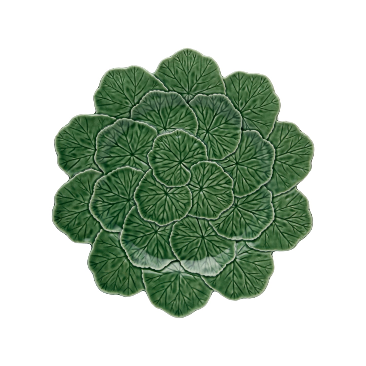Geranium Charger Plate