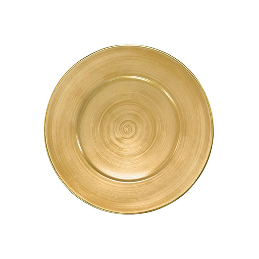 Anna Weatherly Brushed Gold - Charger