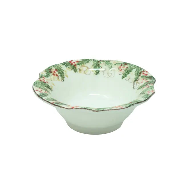 Arte Italica Natale - Scalloped Piccolo Bowl