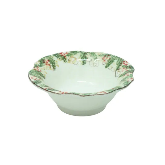 Arte Italica Natale - Scalloped Piccolo Bowl