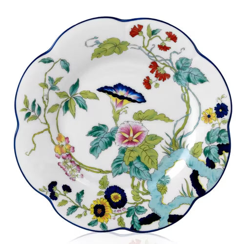 Royal Limoges Paradis Filet Blue Salad Plate