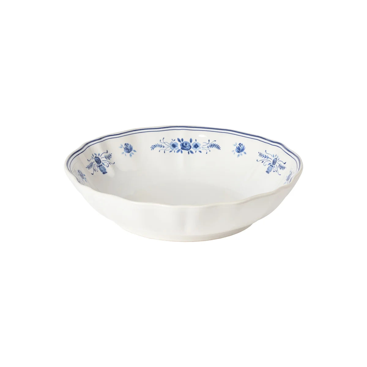 Costa Nova Vila White & Blue - Pasta Bowl
