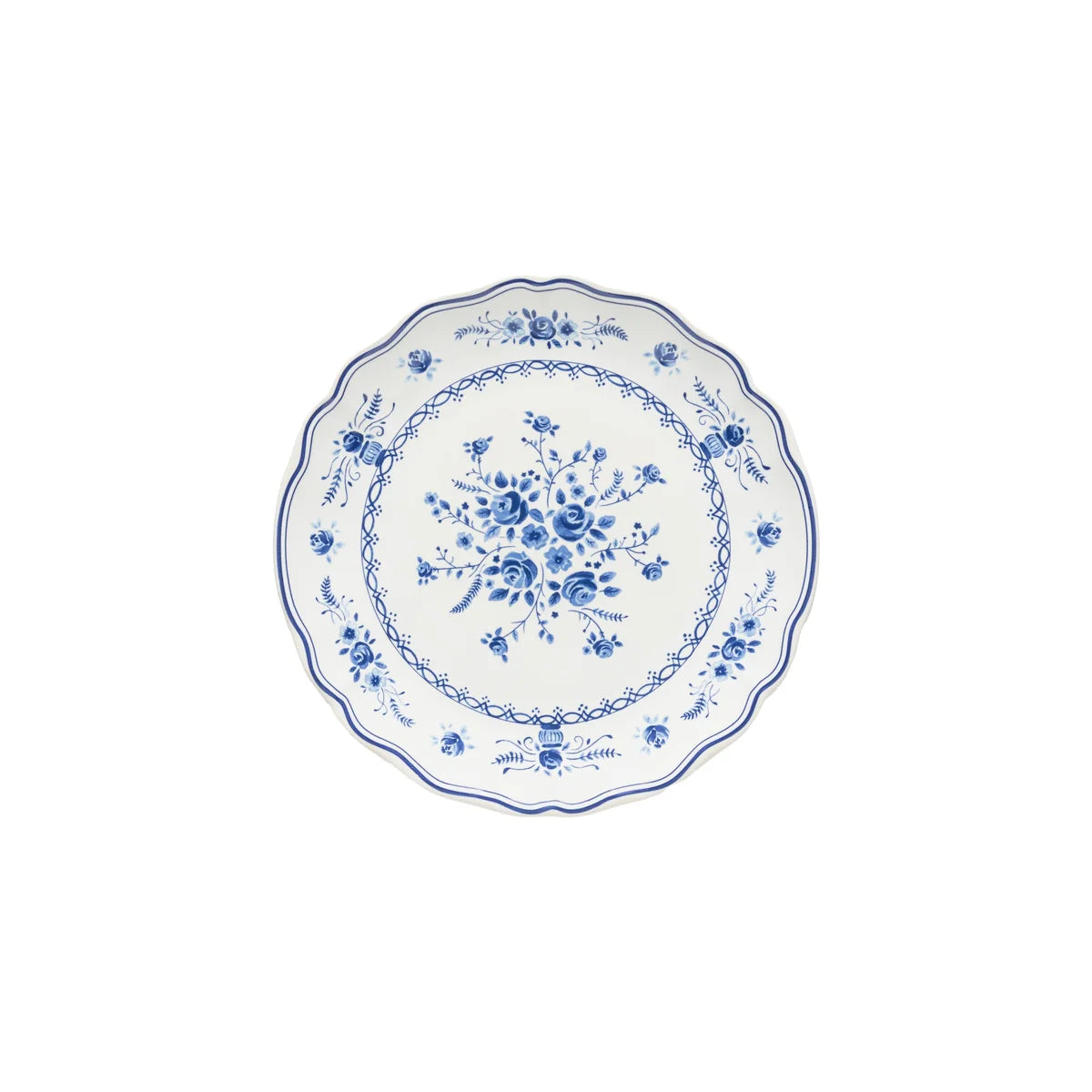 Costa Nova Vila White & Blue - Salad Plate