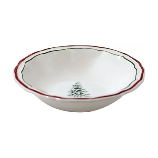 Gien Filet Noel - Cereal Bowl