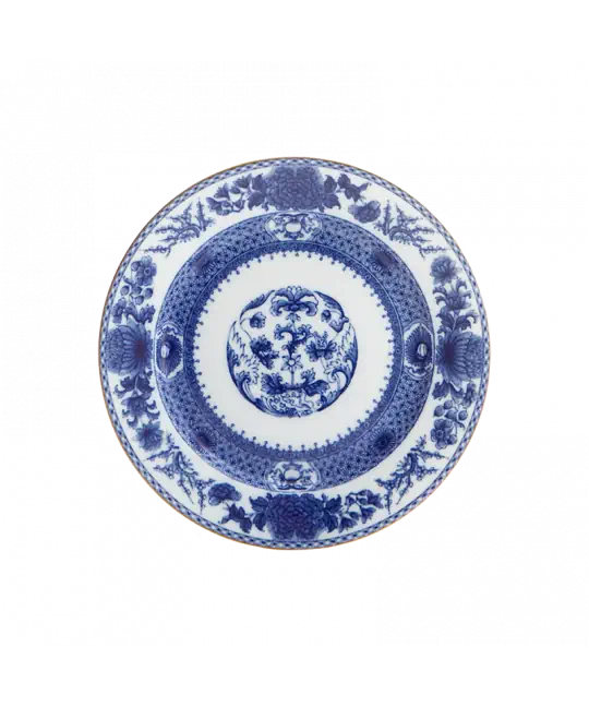 MOTTAHEDEH IMPERIAL BLUE BREAD AND BUTTER PLATE