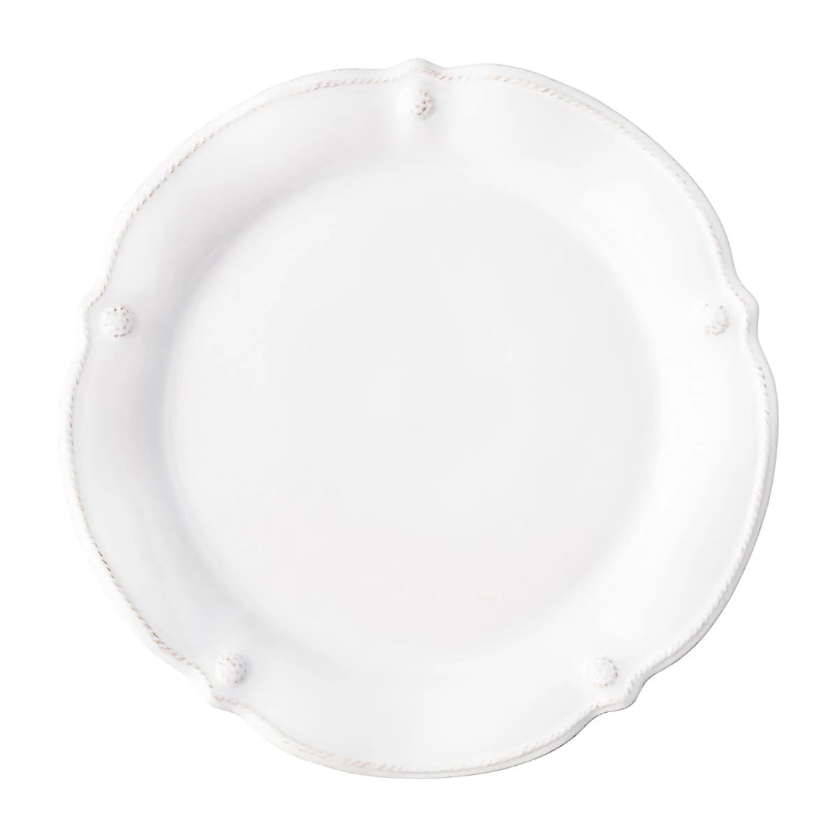 Juliska Berry and Thread White Wash - Flared Dinner Plate
