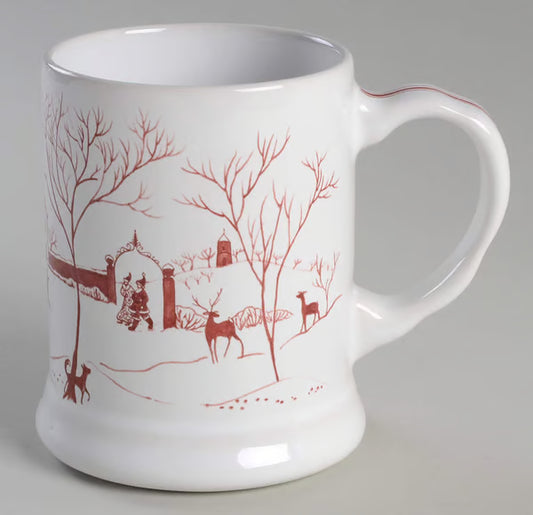 Juliska Country Estate Winter Frolic Ruby Mug