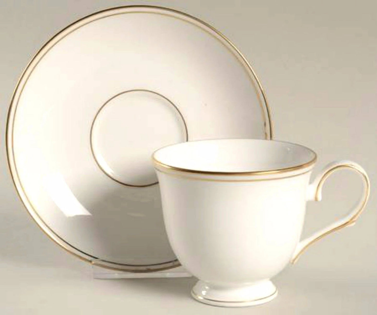 Lenox Federal Gold Tea Cup and Saucer