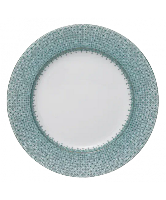 Mottahedeh Green Lace Dinner Plate