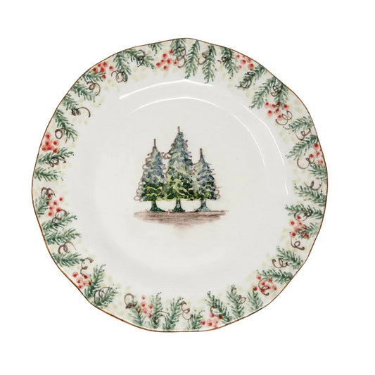 Arte Italica Natale Dinner Plate