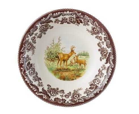 Spode Woodland - Mule deer Ascot Cereal Bowl
