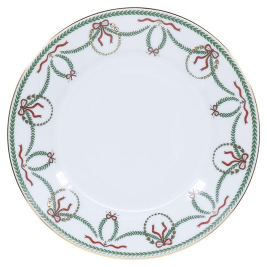 Royal Limoges Cheverny Noël Dessert plate