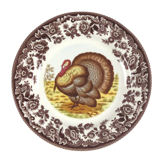 Woodland Salad Plate - Turkey