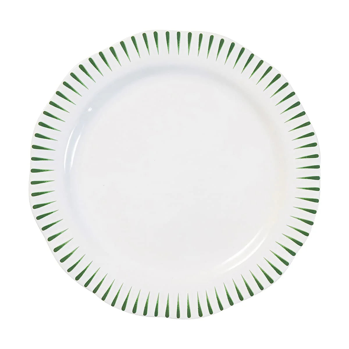 Juliska Sitio Stripe Basil - Dinner Plate