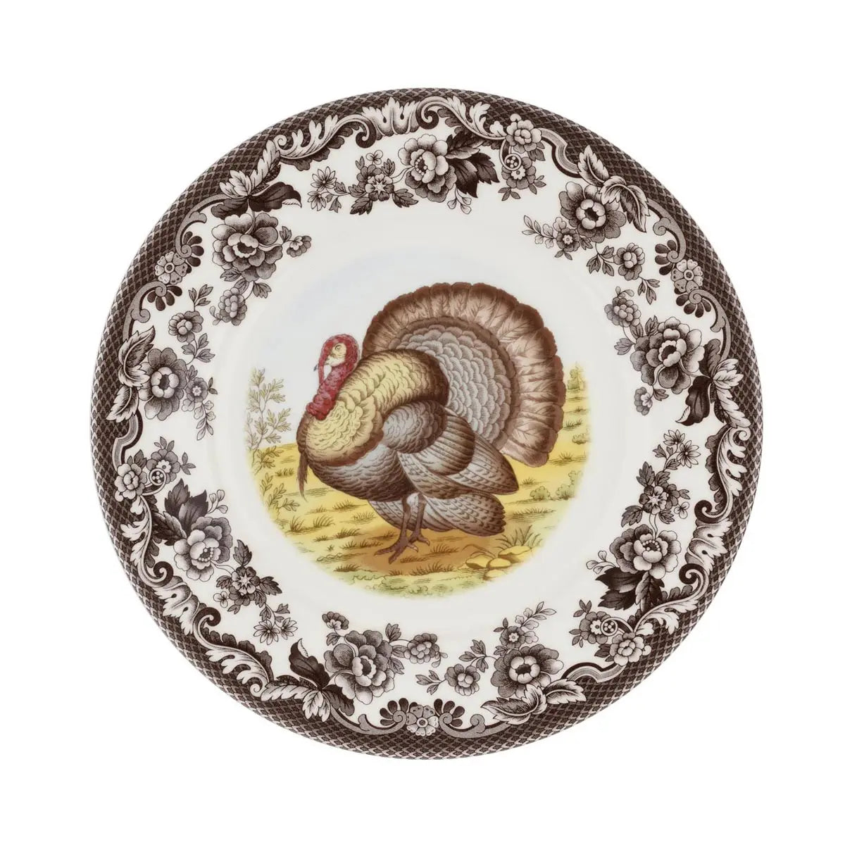Spode Woodland Turkey - Salad Plate