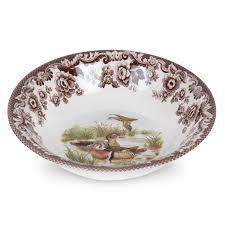 Spode Woodland Ascot Cereal Bowl Wood Duck