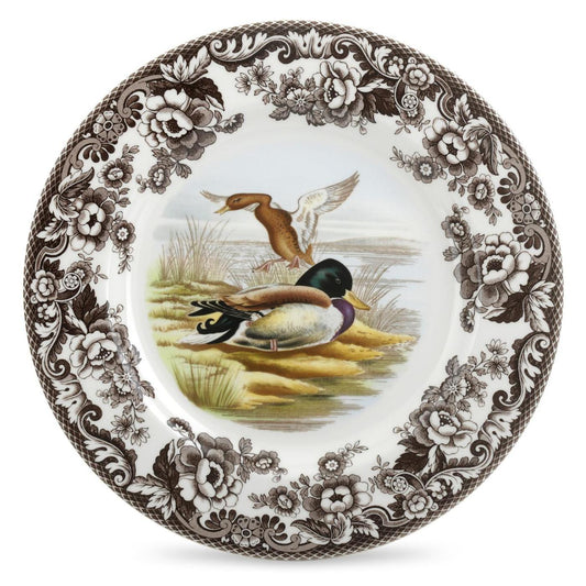 Spode Woodland Luncheon Plate (Mallard)