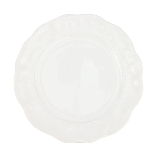 Vietri Giorno White Dinner Plate