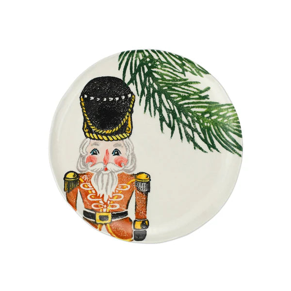 Vietri Nutcracker Assorted Colors - Salad Plate