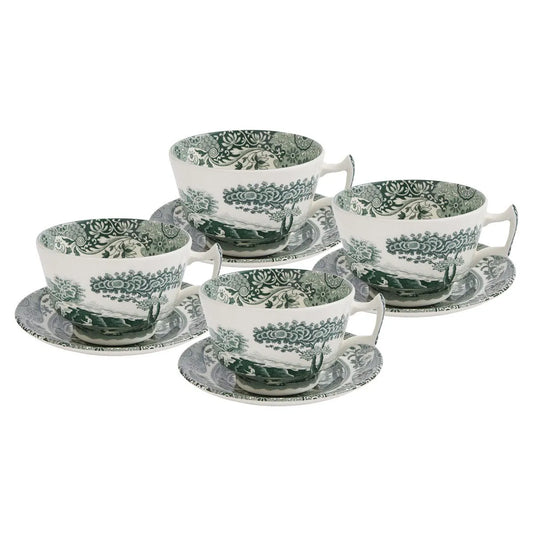 Spode Heritage Green Italian - Breakfast Cup & Saucer